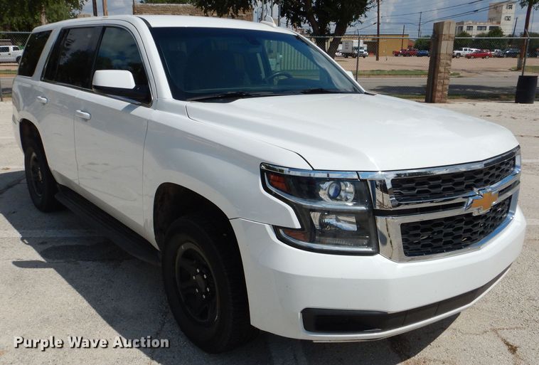 image for item KC9747 2016 Chevrolet Tahoe Police  SUV
