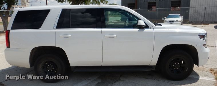 image for item KC9747 2016 Chevrolet Tahoe Police  SUV