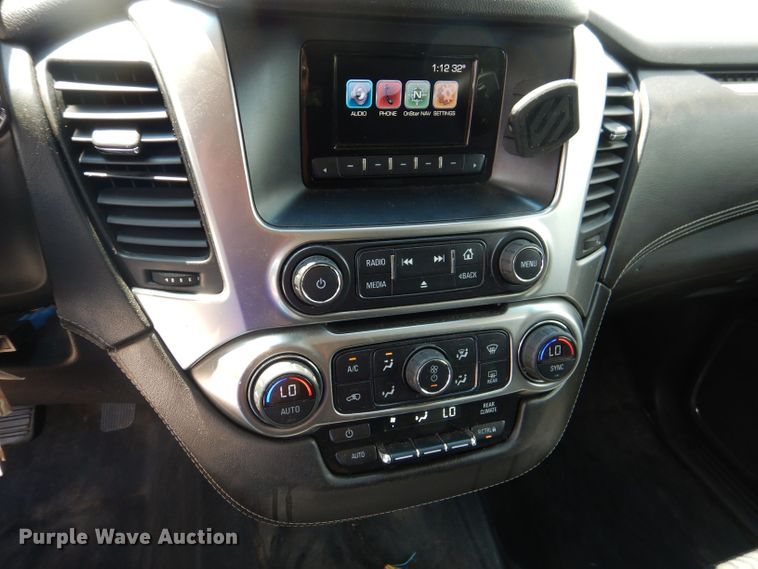 image for item KC9747 2016 Chevrolet Tahoe Police  SUV