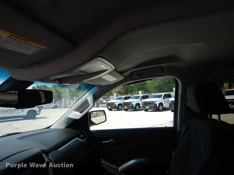 image for item KC9747 2016 Chevrolet Tahoe Police  SUV