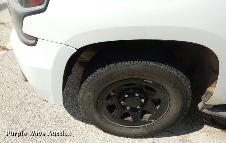 image for item KC9747 2016 Chevrolet Tahoe Police  SUV