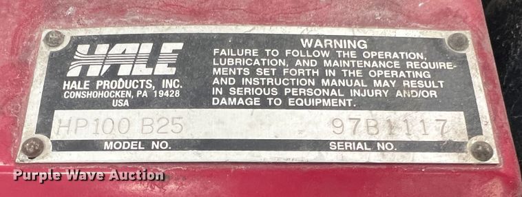 image for item KC9814 Brush Fire Skid Unit