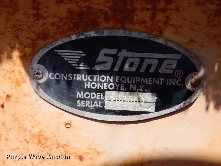 image for item KF9578 Stone SR2500  double drum roller