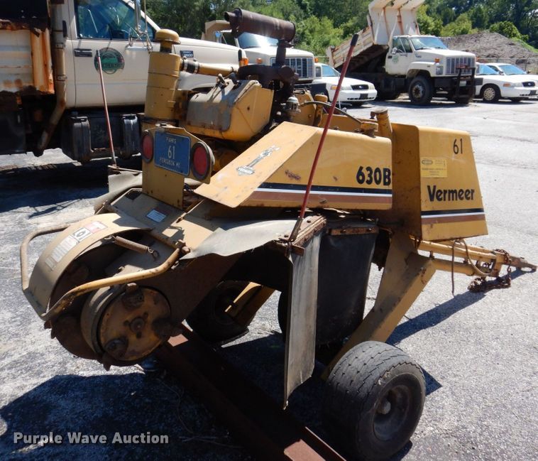 image for item KF9581 Vermeer SC630B  stump grinder