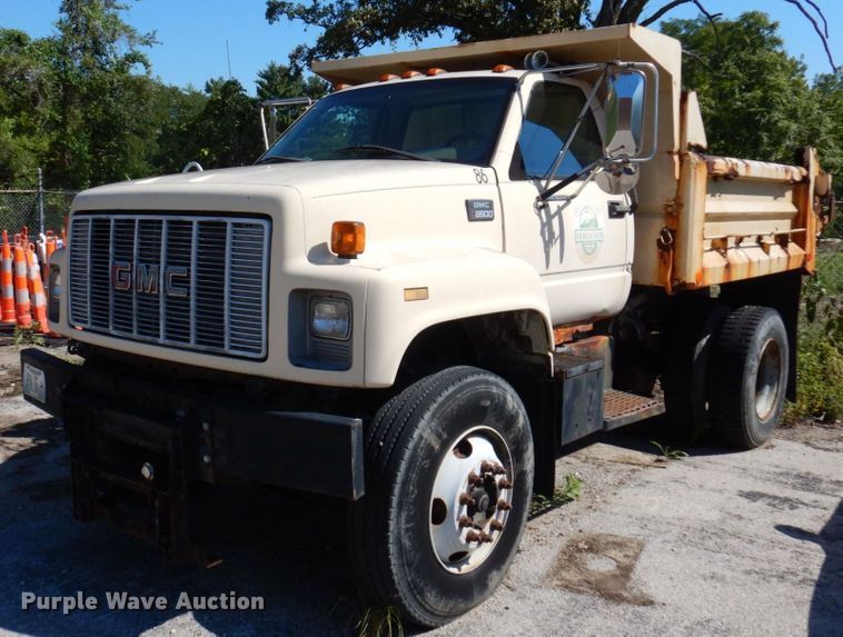 image for item KF9583 1999 GMC C8500  dump truck