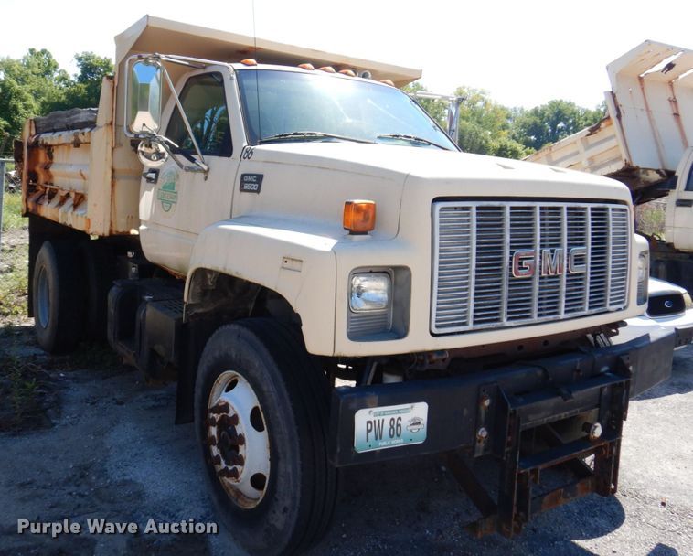 image for item KF9583 1999 GMC C8500  dump truck