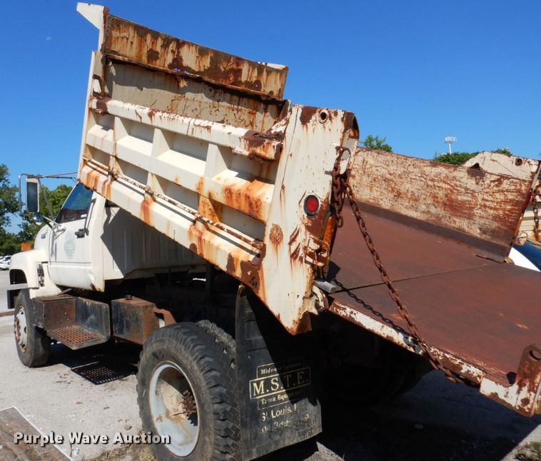 image for item KF9584 1992 GMC TopKick  dump truck