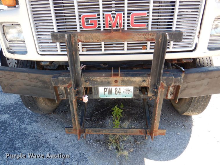 image for item KF9584 1992 GMC TopKick  dump truck