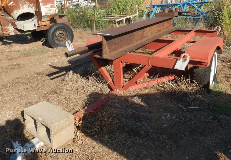 Shop built rebar bending trailer in Winfield, KS Item KI9240 sold Purple Wave