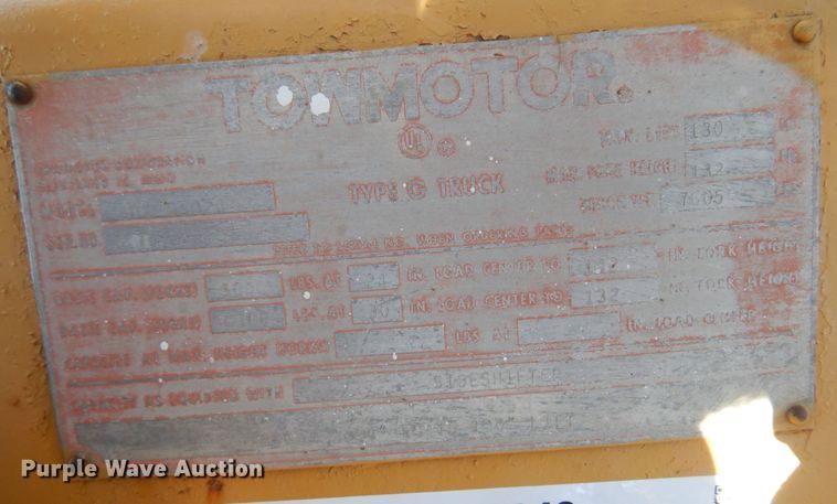 image for item KI9242 Towmotor 601PG5024  forklift
