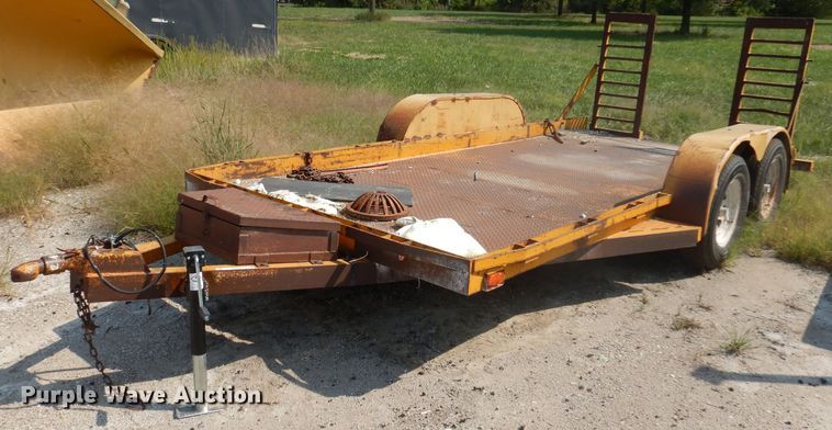 image for item KP9287 1993 Performance Track SK6816  utility trailer