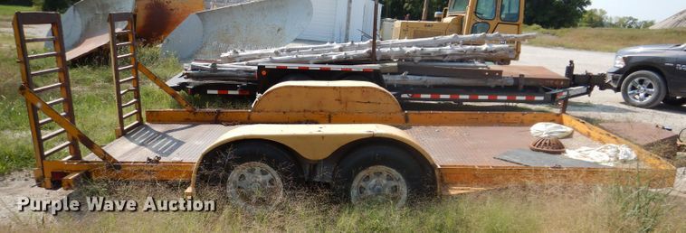 image for item KP9287 1993 Performance Track SK6816  utility trailer