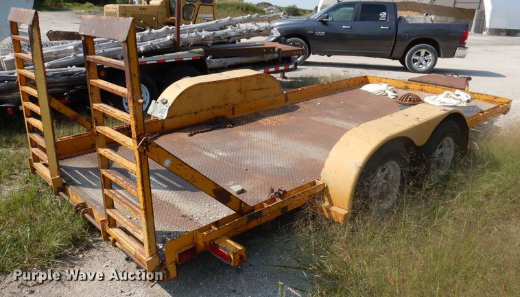 image for item KP9287 1993 Performance Track SK6816  utility trailer