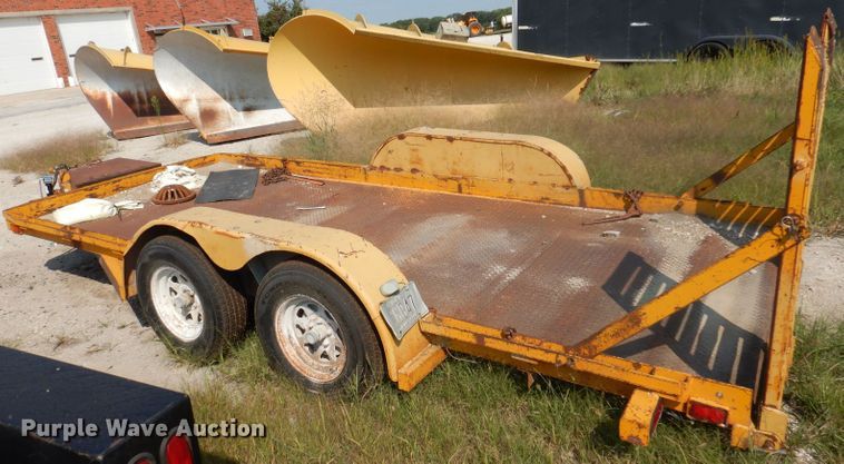 image for item KP9287 1993 Performance Track SK6816  utility trailer