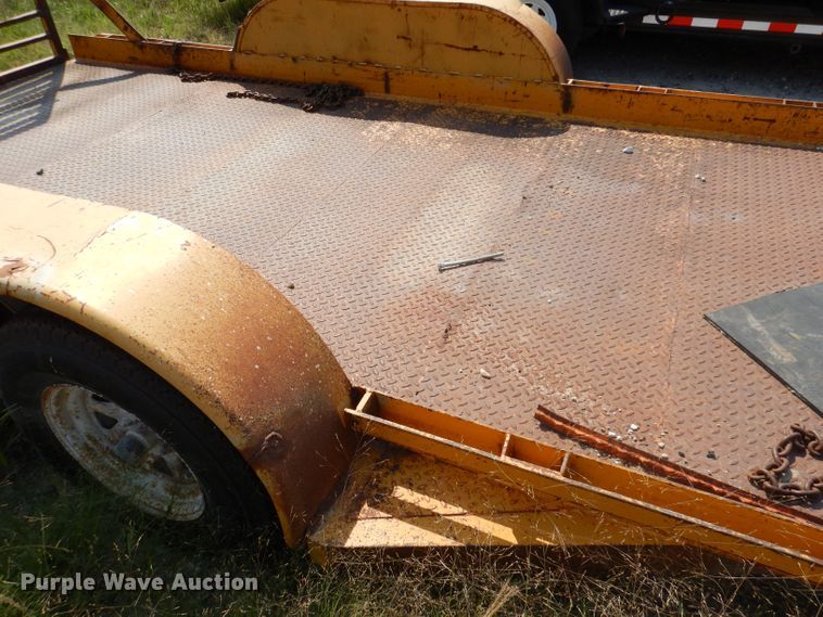 image for item KP9287 1993 Performance Track SK6816  utility trailer