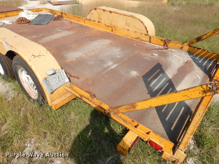 image for item KP9287 1993 Performance Track SK6816  utility trailer