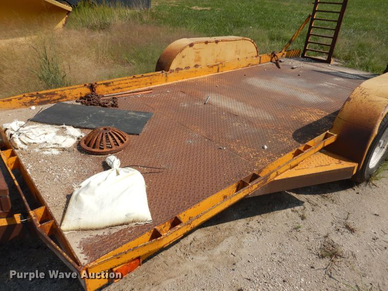 image for item KP9287 1993 Performance Track SK6816  utility trailer