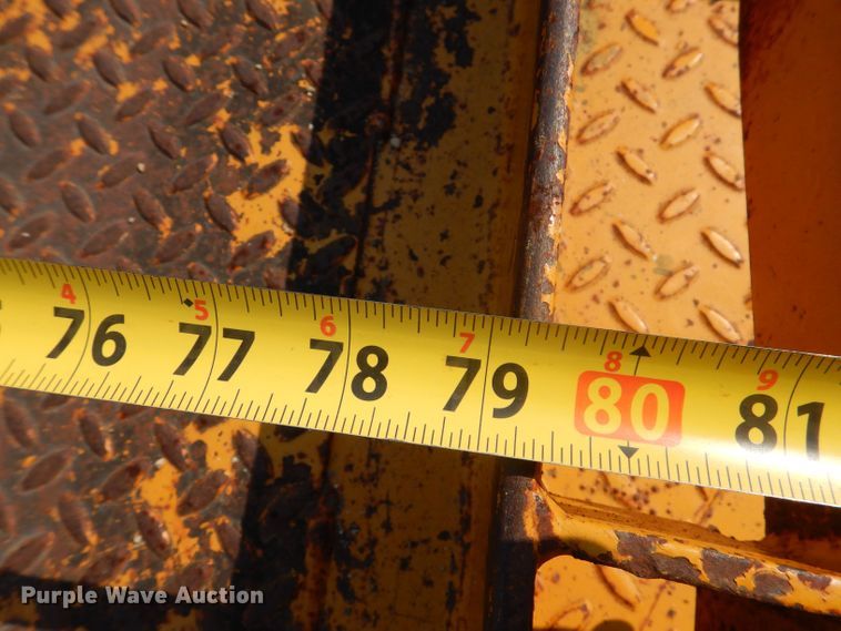 image for item KP9287 1993 Performance Track SK6816  utility trailer