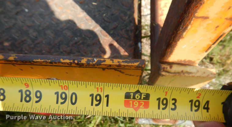 image for item KP9287 1993 Performance Track SK6816  utility trailer