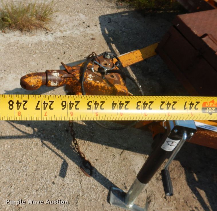 image for item KP9287 1993 Performance Track SK6816  utility trailer