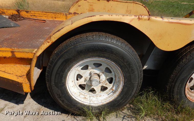 image for item KP9287 1993 Performance Track SK6816  utility trailer