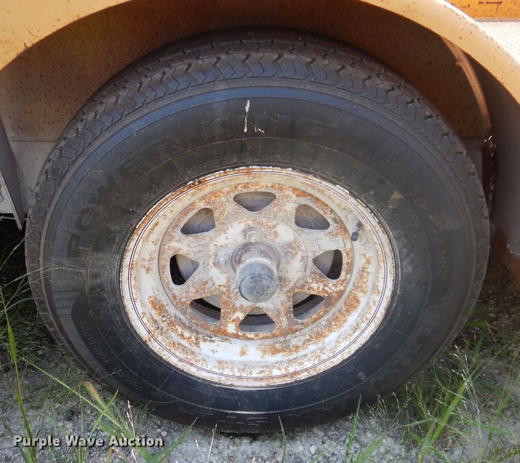 image for item KP9287 1993 Performance Track SK6816  utility trailer