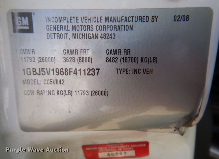 image for item KP9324 2008 Turtle Top Odyssey XL  coach bus