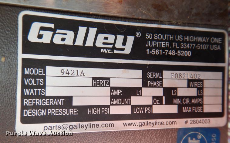 image for item KP9336 Galley 9421A  corner buffet