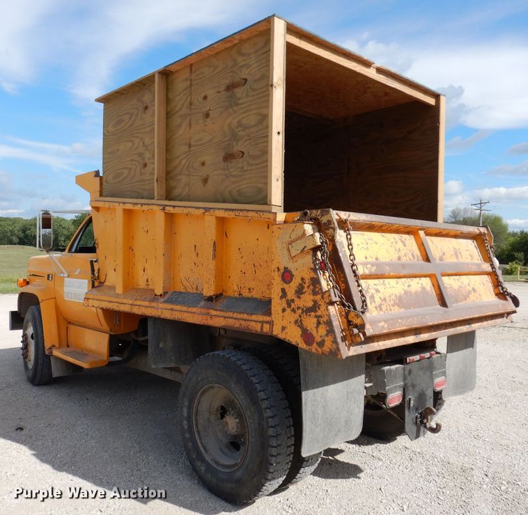 image for item KP9364 1988 GMC Sierra 7000  dump truck