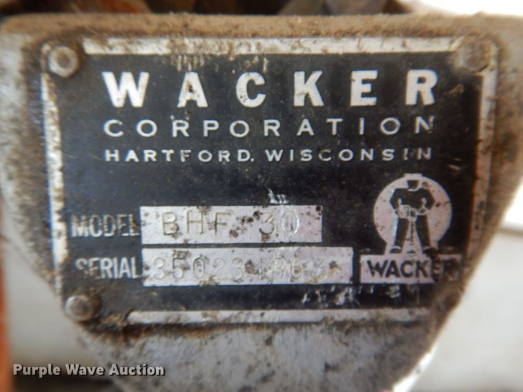 image for item KP9365 Wacker BHF-30  jack hammer