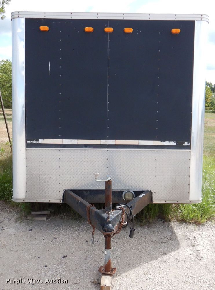 image for item KP9367 1993 United Expressline  enclosed cargo trailer