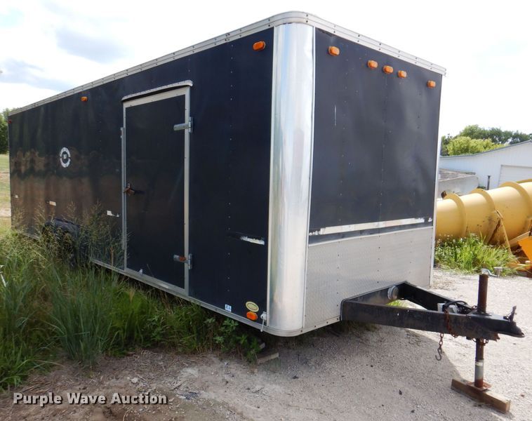 image for item KP9367 1993 United Expressline  enclosed cargo trailer