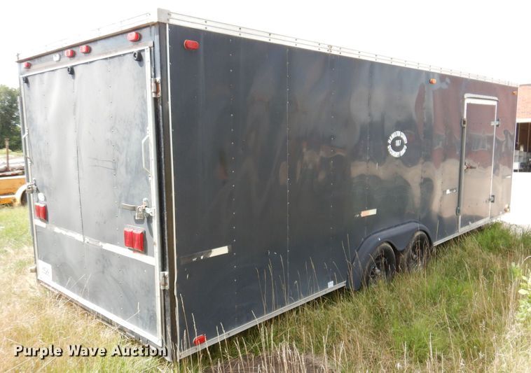 image for item KP9367 1993 United Expressline  enclosed cargo trailer