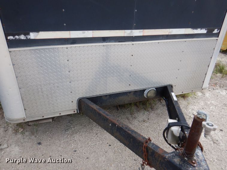 image for item KP9367 1993 United Expressline  enclosed cargo trailer