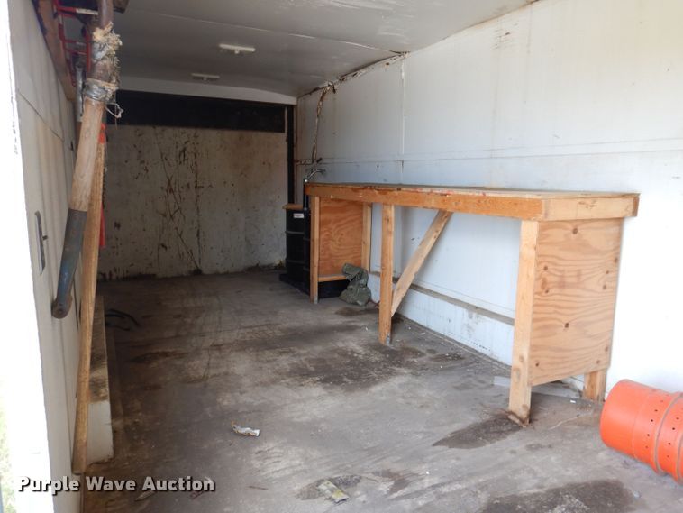 image for item KP9367 1993 United Expressline  enclosed cargo trailer