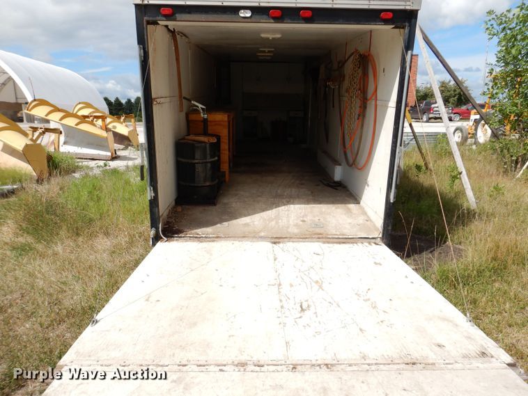 image for item KP9367 1993 United Expressline  enclosed cargo trailer