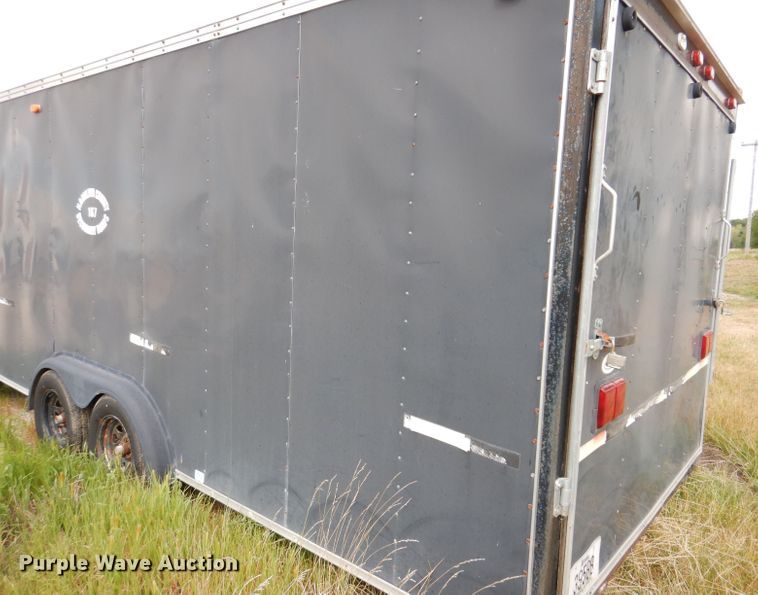 image for item KP9367 1993 United Expressline  enclosed cargo trailer