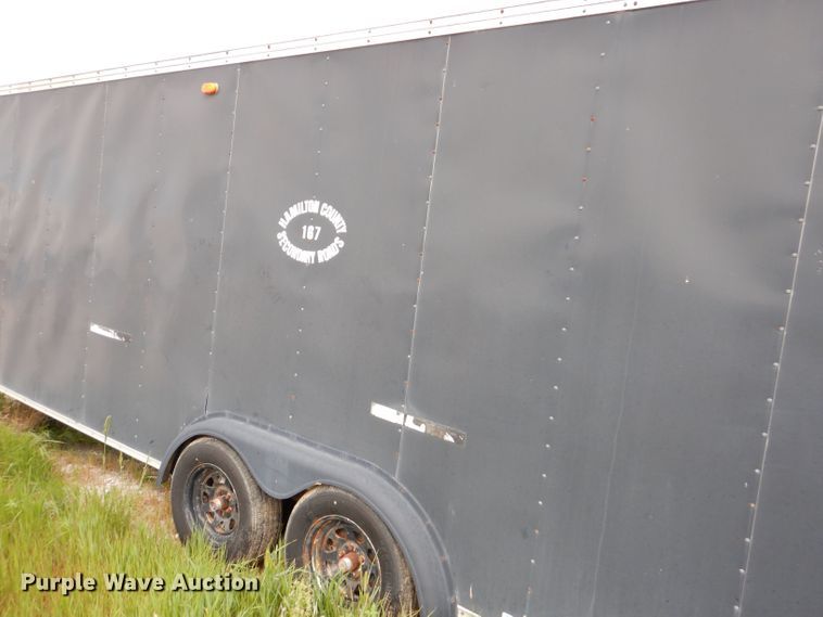 image for item KP9367 1993 United Expressline  enclosed cargo trailer