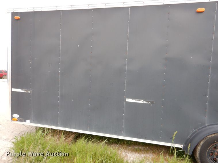 image for item KP9367 1993 United Expressline  enclosed cargo trailer