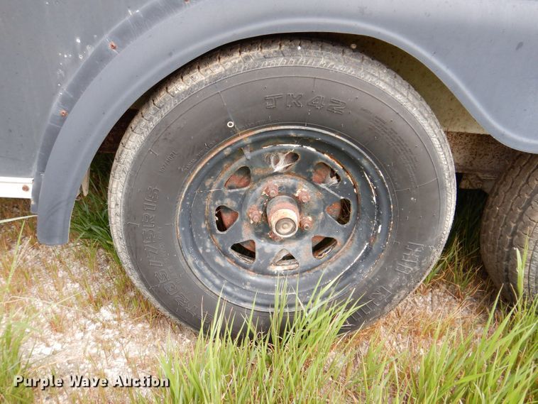 image for item KP9367 1993 United Expressline  enclosed cargo trailer