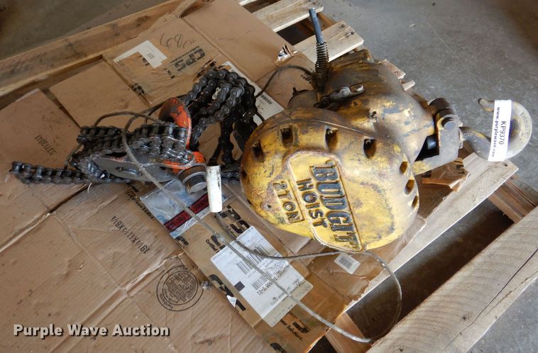 image for item KP9370 Budgit  Overhead hoist