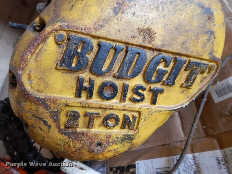 image for item KP9370 Budgit  Overhead hoist