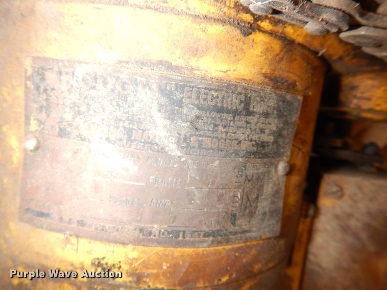 image for item KP9370 Budgit  Overhead hoist