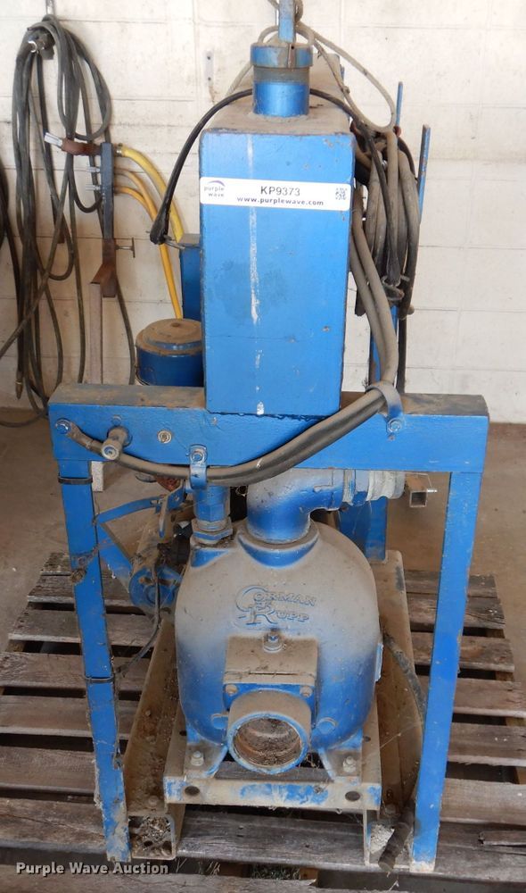 image for item KP9373 Gorman Rupp  trash pump
