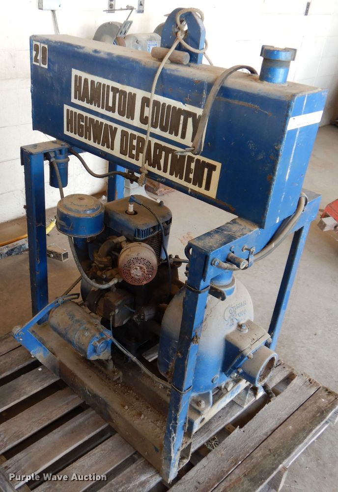 image for item KP9373 Gorman Rupp  trash pump