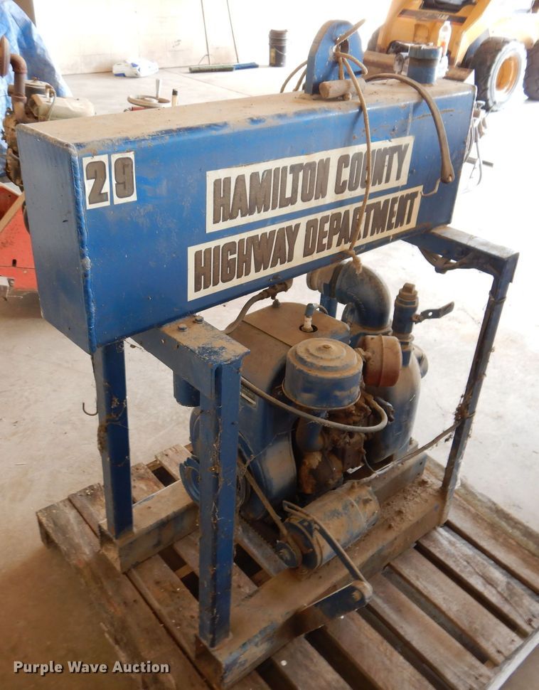 image for item KP9373 Gorman Rupp  trash pump