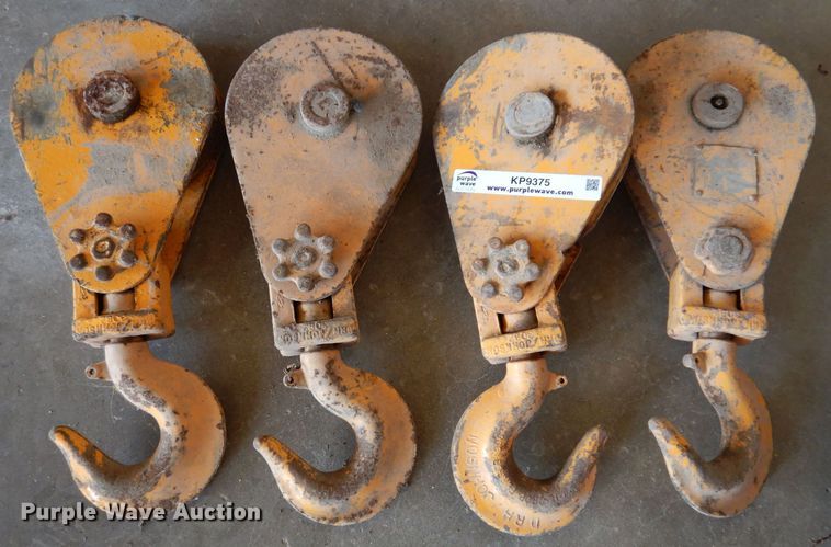 image for item KP9375 (4) Johnson crane hooks