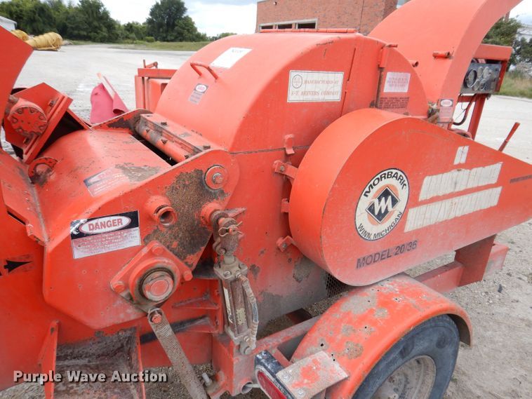 image for item KP9381 1992 Morbark 20/36  wood chipper