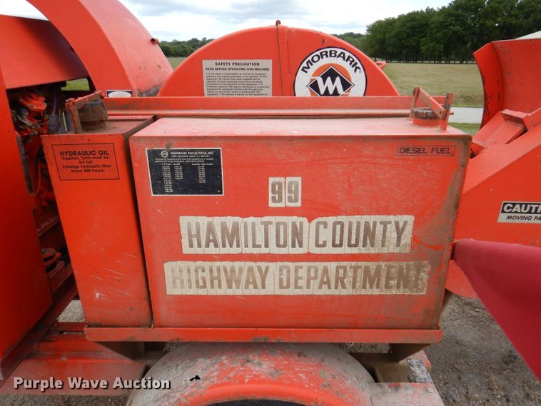 image for item KP9381 1992 Morbark 20/36  wood chipper