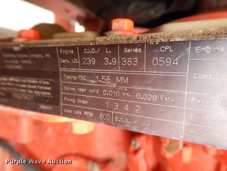 image for item KP9381 1992 Morbark 20/36  wood chipper